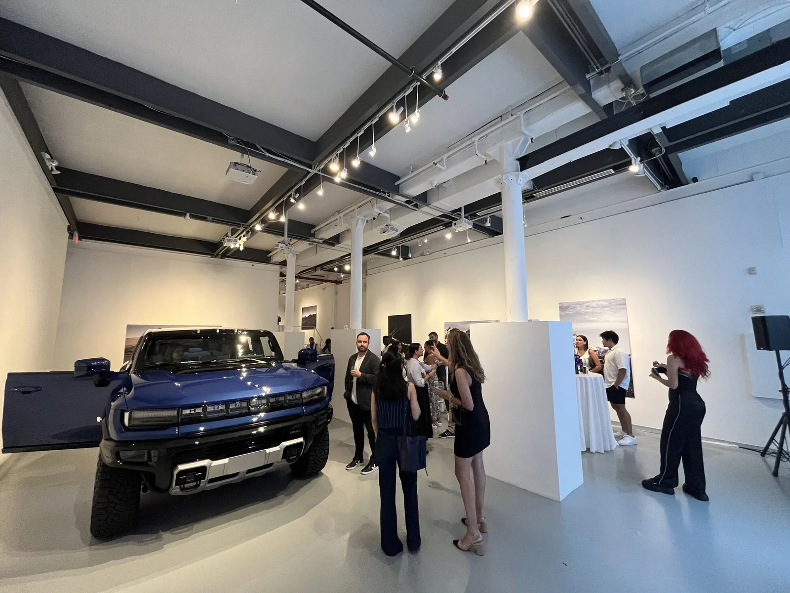Vehicle display inside White Space Chelsea